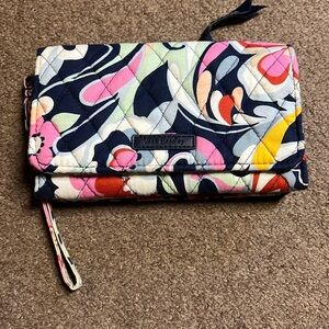 Vera Bradley Multicolor Floral Clutch